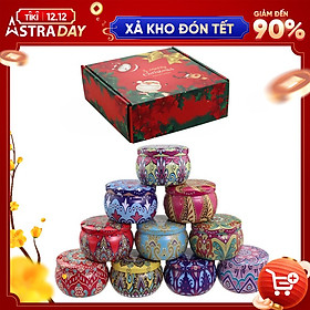Mua Sáp nến thơm hoa khô tự nhiên mùi hương dễ chịu giúp thư giãn decor phòng tập Yoga nhà cửa