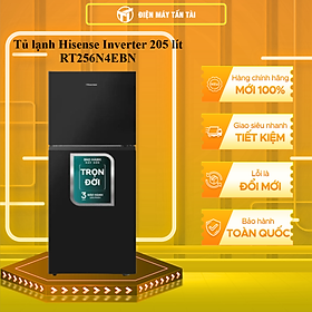 Mua Tủ Lạnh Hisense Inverter 205 lít RT256N4EBN Tiết Kiệm Điện  Diệt Khuẩn Khử Mùi  Bảo Hành Chính Hãng 3 Năm - Hàng Chính Hãng