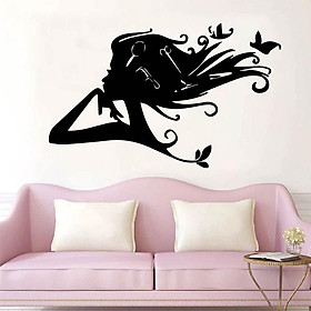 Decal Trang Trí Cửa Tiệm Nail - Spa - HairSalon - Nối