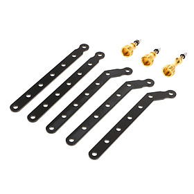 Aluminum Extension Arms with Thumb Screw For Gopro HD Hero 6 5 4 3 2 1 Cameras Gold