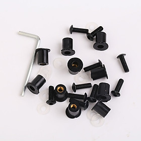 Bộ Ốc Nhôm Gắn Kính Chắn Gió Xe Ô Tô (10 Cái)