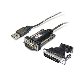 Cáp USB 2.0 To COM 9+đổi Com 25
Unitek (Y-105A)  - HÀNG CHÍNH HÃNG