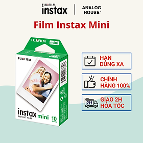 Mua Film chụp ảnh lấy liền Fujifilm Instax Mini hộp 10 tấm - Hàng chính hãng