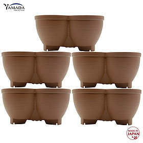 Chậu trồng cây tiện lợi tiết kiệm diện tích chính hiệu Yamada 4L hàng Made in Japan #No583