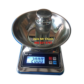 Mua Cân Điện Tử Nhà Bếp INOX Không Gỉ FX03  Cân Thực Phẩm 5kg – 1g Kèm Pin