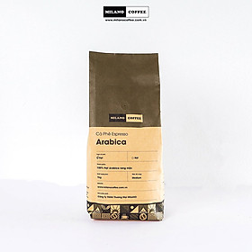 Cà phê 100% ARABICA rang mộc nguyên chất MILANO COFFEE 1kg