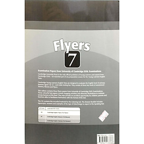Cambridge Young Learners English Tests 7 Flyers Answer Booklet