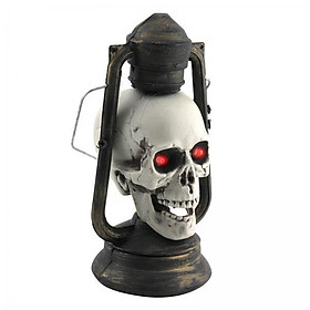 2X Horror Halloween Skull Lantern Light Lamp Toy Festival Supply Home Props