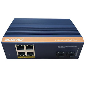 Mua Switch PoE công nghiệp 4 cổng PoE x 2 cổng SFP Acorid ILS6000-4GP2F - Hàng nhập khẩu