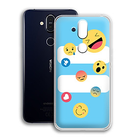 Ốp lưng dẻo cho điện thoại Nokia 8.1 - 01173 0579 SUMMER10 - Hàng Chính Hãng