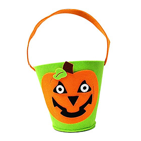 Halloween Tote Bucket Reusable Children Gift Bag Party Favors Halloween Bags