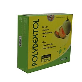 Thực phẩm bảo vệ sức khỏe Polydextol giúp giảm táo bón - Trường Thọ hộp 15 ống-tặng khăn lau cao cấp