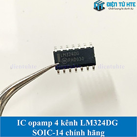 Bộ 2 IC opamp 4 kênh LM324D LM324DG SOP-14 ON