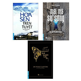 Download sách Hoa Sen Trên Tuyết (Tái Bản 2020) + Mật Mã Sự Sống + Trải Nghiệm Cận Tử