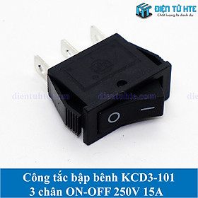 Mua Bộ 2 Công tắc bập bênh ON-OFF KCD3 KCD3-101 3 chân 250V 15A/16A