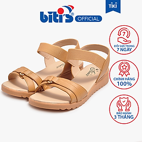 Sandal Si - TPR Nữ Bitis BTW000288NAU Nâu - 37