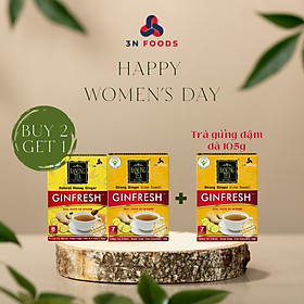 Combo MUA 2 TẶNG 1 "Trà gừng đậm đà 105g