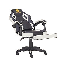 Ghế xoay 360 độ Jupiter M EGC204 có đệm lưng và kê chân - Hàng Chính Hãng
