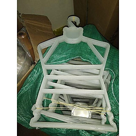Mua COMBO 10 MÓC TREO BỘ TRẺ EM TỪ 3-6 TUỔI- MÓC ÁO TRẺ EM - MÓC TREO ĐỒ BỘ CHO SHOP TRẺ EM- MÓC TREO QUẦN ÁO GIA ĐÌNH