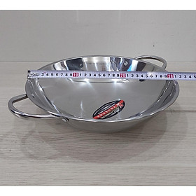 Mua Chảo inox 2 quai cao cấp