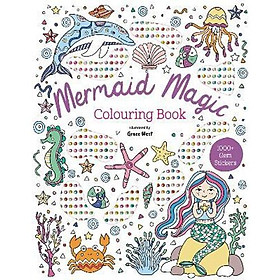 Gem Art Colouring Book : Mermaid Magic