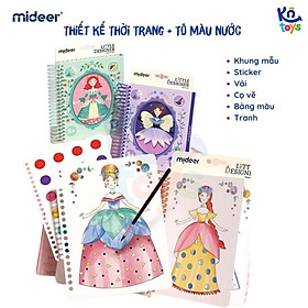 Đồ chơi Thiết Kế Thời Trang và Tô Màu Nước - Mideer Little Designer