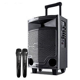 Loa Kéo Di Động S08 A1 (Bass 8", 1 micro, Nặng 6Kg) bluetooth đa năng ,gọn nhẹ
