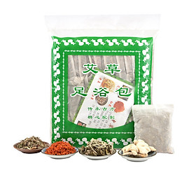 Combo 30 gói thảo dược ngâm chân ngải cứu túi lọc đông y giảm đau nhức xương khớp, thải độc