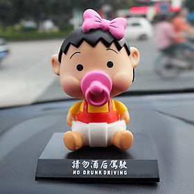 Color Box Packaging Shaking His Head Doll Xiaoxin Car Ornaments