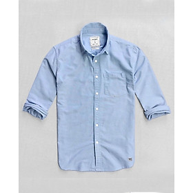 Áo sơ mi nam tay dài trắng công sở vải Oxford cao cấp Nexx & Dee 02