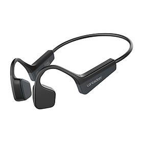 Langsdom BS17 Mở tai nghe mở đầu Bluetooth 5.2 Tai nghe thể thao không dây Tai nghe truyền hình xương nhẹ