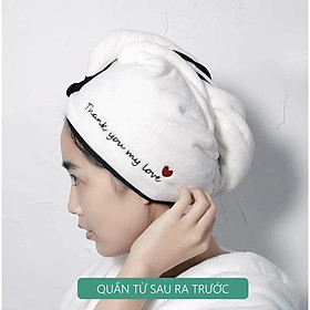 Mua Khăn cuốn đầu làm khô tóc  khăn quấn tóc nhanh khô  khăn cuốn tóc siêu thấm thần thánh làm khô tóc nhanh chóng