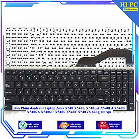 Mua Bàn Phím dành cho laptop Asus X540 X540L X540LA X540LJ X540S X540SA X540SC X540S X540Y X540YA - Hàng Nhập Khẩu  - MÀU ĐEN - TÔT - MÀU ĐEN