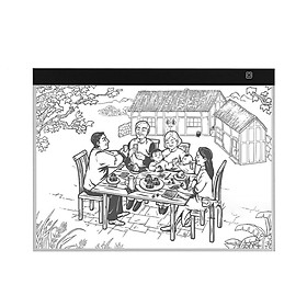 A3 LED Light Box Tracer USB Powered Tracing Light Pad Board 3 Level Adjustable Brightness for Artists Drawing Sketching Tracing An