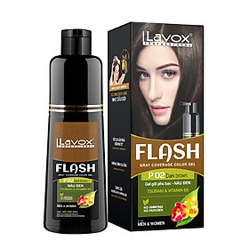 Gel Gội Phủ Bạc Tsubaki & Vitamin B5 Flash 500ML
