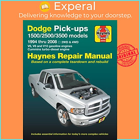 Sách - O/P HM Dodge Pick Ups 1500 2500 3500 1994-2008 by Haynes (US edition, paperback)