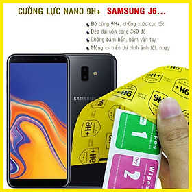 Dán cường lực dẻo nano 9H+ Samsung Galaxy J6 2018, J6 Plus