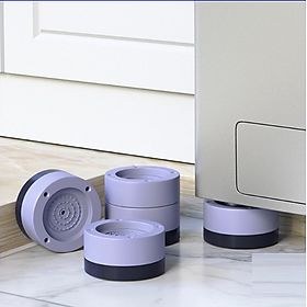 Mua Bộ 4 chân đệm chống rung đa năng  Chân đế kê máy giặt tủ lạnh siêu êm  không tiếng động G359-ChankeMG