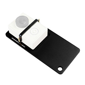 Aluminum Alloy Mount Plate Adapter for GoPro hero7/6/5 Xiaoyi Black