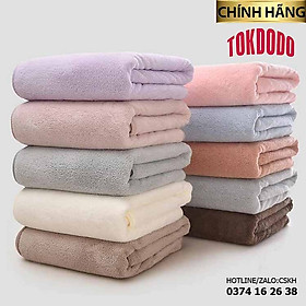 Mua Khăn Tắm Gội Đầu Lau Mặt Siêu Thấm Hút  Mềm Mại  Sợi Bông Cao Cấp Mạng Lại Sự Mềm Mịn Ấm Áp Hàng Chính Hãng TOKDODO