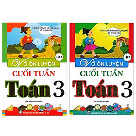 [Download Sách] Combo Vở Ôn Luyện Cuối Tuần Toán 3