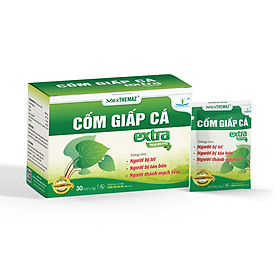 Hình ảnh Cốm Giấp Cá Extra New Brand Thanh Nhiệt, Nhuận Trang, Giảm Các Triệu Chứng Của Trĩ, Táo Bón, Suy Giãn Tĩnh Mạch (Hộp 30 gói)