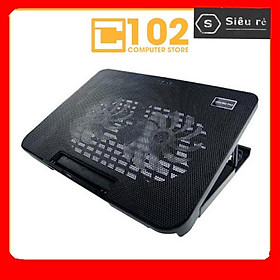 Mua Đế tản nhiệt laptop N99  mát nhanh  laptop 12 đến 17 inch  có đèn led  đế điều chỉnh được (PD102132)