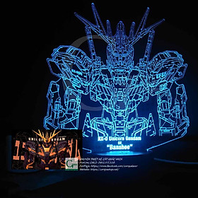 Mua Đèn Ngủ Gundam 02-BANSHEE Type 02 AGND0301 16 MÀU TUỲ CHỈNH