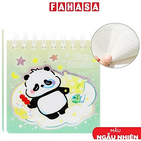 Sổ Lò Xo Mini Panda - Kẻ Ngang - 120 Trang - iiGEN YZ3075 (Mẫu Màu Giao Ngẫu Nhiên)