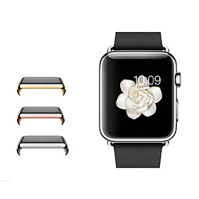 Ultra-Slim Electroplate Metal Hard Case Cover For Apple Watch iWatch 38 & 42mm