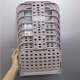 Mua (Loại tốt Dày) Giỏ đựng quần áo treo tường đa năng thông minh - Giỏ đựng đồ đa năng Sọt đựng quần áo bằng nhựa Việt Nhật