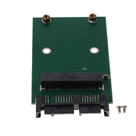 2-6pack Mini PCI-E SSD MSATA to 1.8''inch Micro SATA 16Pin Riser Card Adapter