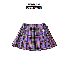 Chân Váy DirtyCoins Logo Plaid Tennis Skirt