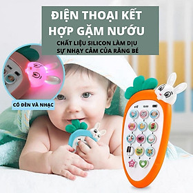 Điện thoại đồ chơi cho bé - Đồ chơi âm thanh kèm đồ gặm nướu